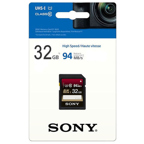 Memoria SD Sony 32GB, Clase 10