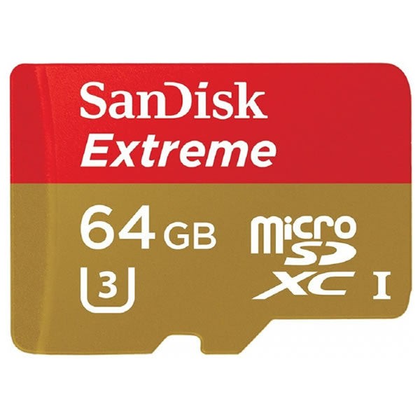 Memoria Micro SD SanDisk Extreme 64GB, Clase 10