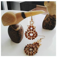 Aretes / Zarcillos Reina Goldfilled