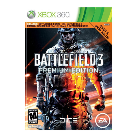 Battlefield 3 Premium Edition Xbox 360