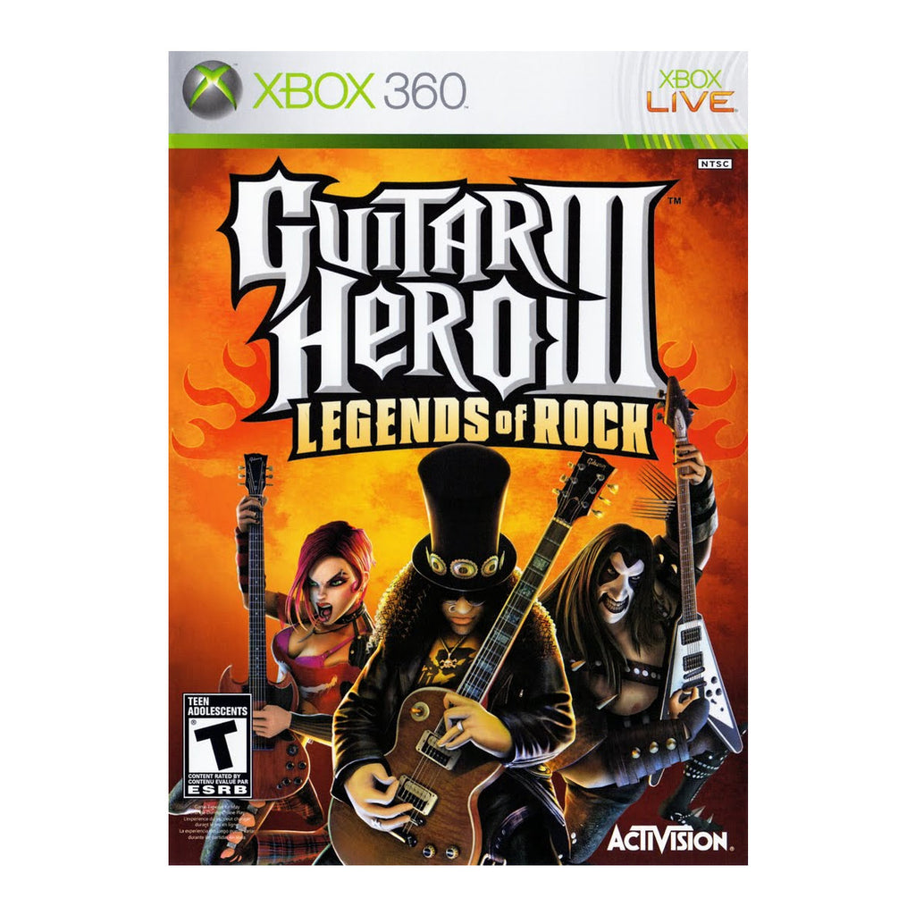 Guitar Hero 3 Legends of Rock Xbox 360