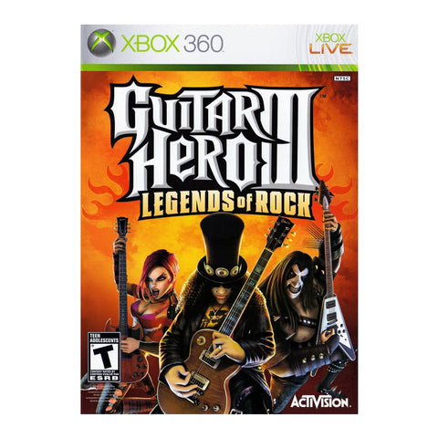 Guitar Hero 3 Legends of Rock Xbox 360
