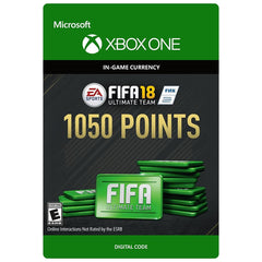 Tarjeta de Juego Fifa 18 Points  Xbox One