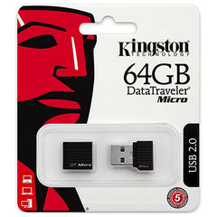 Memoria Micro USB 2.0 Kingston 64GB