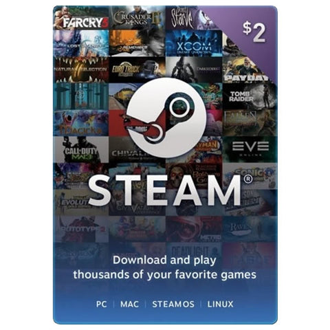 Tarjeta de Juego Steam (Global)