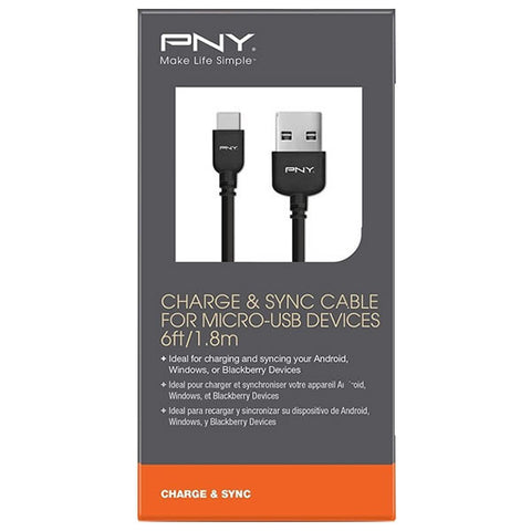 Cable de Datos Micro USB PNY